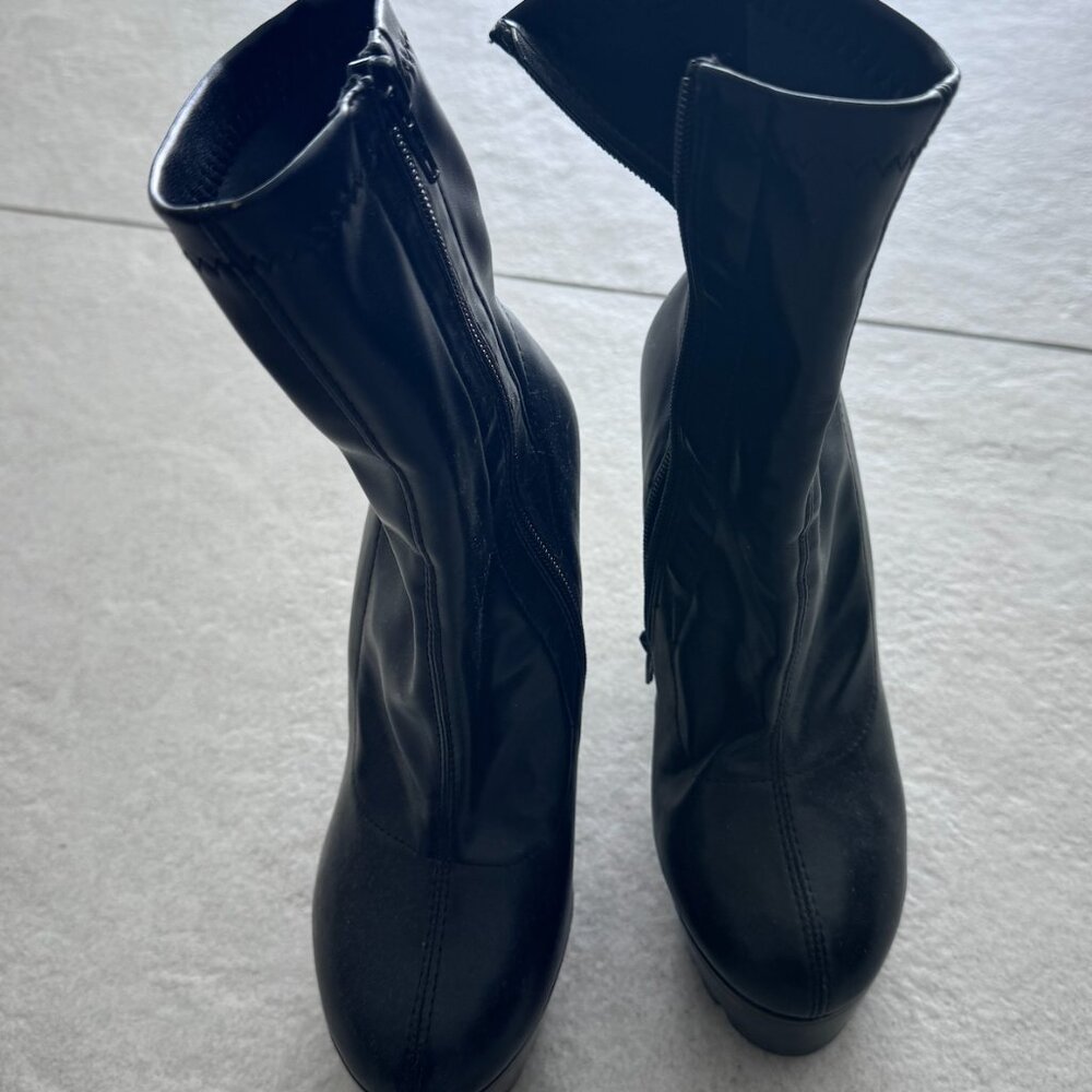 Tall Leather Boots